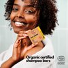 SoapFactory Organic Shampoo Bar Set for Men and Women, 100% Natural, Variety Pack of Hair Soaps with Charcoal, Lemongrass, Aloe Vera, Tea Tree and Rosemary, Vegan (5 Pack)