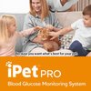 iPet PRO Blood Glucose Monitoring System Designed for Dogs & Cats| Includes Meter, 2 AA Batteries, User Guide, Log Book, 25 Test Strips, Control Solution, Lancing Device, 30 28G Lancets, Carrying Case