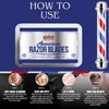 American Razor Blades Alum Block Aftershave Solution for Shaving Razor Burn Relief in Plastic Case 3.53 oz. 100gr.