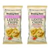 The Daily Crave Chip Lentil Himalayan Pink Salt Chips 5oz (Pack of 2)
