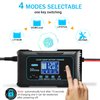 20 Amp Lithium Battery Charger, 12V and 24V Lifepo4,Lead-Acid(AGM/Gel/SLA..) Portable Car Battery Charger,Battery Maintainer, Trickle Charger, and Battery Desulfator for Car,Boat,Motorcycle…