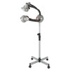 750W Infrared Hair Color Processor，5 Head Red Light Dryer Hair Drying Care 110V, Adjusting Height Styling Perming Dryer for Salon