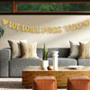 We Will Miss You Banner, Pre-Strung No DIY Glitter Bunting Banner Going Away Party Decorations for Office Work Farewell Goodbye Retirement Graduation Party Decorations Supplies (Gold)