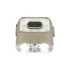 Claymore Capon 120H (Tan) - Rechargeable Cap Light with Motion Sensor, Double Bean Light Further Distance & Wide Area Coverage. 3 Lighting Modes, 500 Lumens, Dust and Waterproof for Camping.