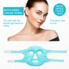 FUNNIR Gel Beads Face Ice Mask Pack- Blue to Reduce Puffiness,Dark Circles, Hot Cold Compress Pack, Face Spa