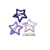 3Pcs Blue Star BB Hairclips Women Y2K Snap Hairpins Side Hair Barrettes Cool Hair Clip Boutique Kids Accessories Girls Clips and Barrettes Hair Clips