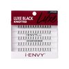 KISS iENVY Individual Lashes Luxe Black Flare Knotted Lashes 70PCS Medium Individual Lashes (6 PACK)
