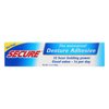 Secure Waterproof Denture Adhesive - Zinc Free - Extra Strong Hold for Upper, Lower or Partials - 1.4 oz