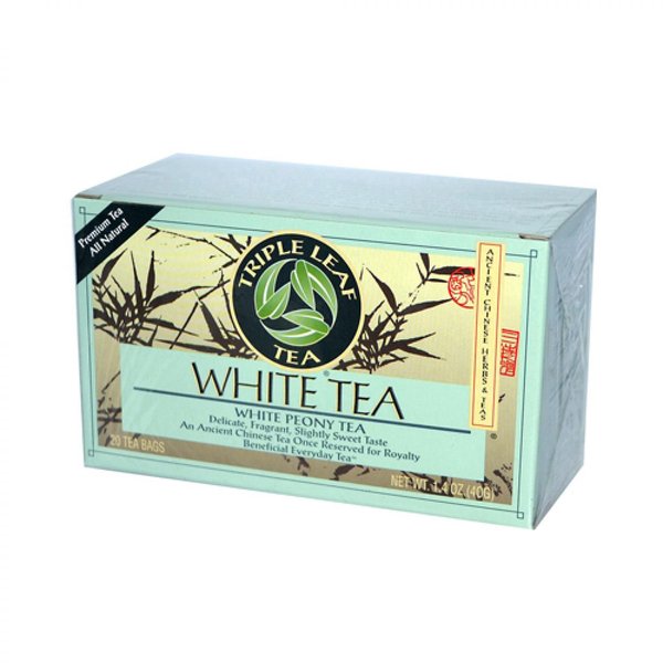 Triple Leaf Tea White Peony Tea 20 Tea Bags 1 34 oz 38 g