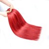 ZERAL Braiding Hair Pre Stretched 30 Inch 8 Packs Braiding Hair Professional Itch Free Yaki Texture Hair Extensions for Braids Synthetic Hair Braiding for Women and Girls (Red#)