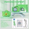 Contixo Kids Camera - HD 1080P Video Camera for Kids, Selfie Toddler Camera for Boys Girls, Kids Digital Camera, Portable Toy Camera for Kids Aged 3-12 with Puzzle Games, Fun Gift, Green Dinosaur