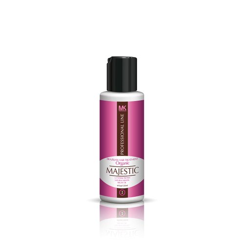 MAJESTIC KERATIN Protein Hair Treatment Organic 125ml(4oz) Formaldehyde Free