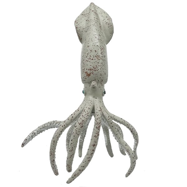 Gemini&Genius Squid Toy for Kids - Marine Animal Ocean World Toy Figure - 6 Inches Length-Sea Animal Action Figure Toy for Kids