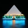LIGHTAILING Led Lighting Kit for Lego- 21058 Great Pyramid of Giza Building Blocks Model - LED Light Set Compatible with Lego Model(Not Include Lego Model)
