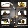 KOMAN Propane Torch Head,High Intensity Trigger Start Mapp Gas Torch Kit with Self Ignition, Welding Torch Head by Propane MAPP, MAP/PRO,for Soldering,Brazing,Stripping Paint,Cooking(CSA Certified)