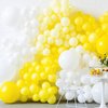 PartyWoo Yellow Balloons, 50 pcs 12 Inch Matte Yellow Balloons, Yellow Latex Balloons for Balloon Garland Balloon Arch as Party Decorations, Birthday Decorations, Baby Shower Decorations, Yellow-Y55