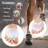 Gel Metatarsal Pads 6Pcs, Ball of Foot Cushions with Breathable Honeycomb Toe Separator Mortons Neuroma Callus Metatarsal Foot Pain Relief Bunion Forefoot Cushioning Relief Women (Style 2)