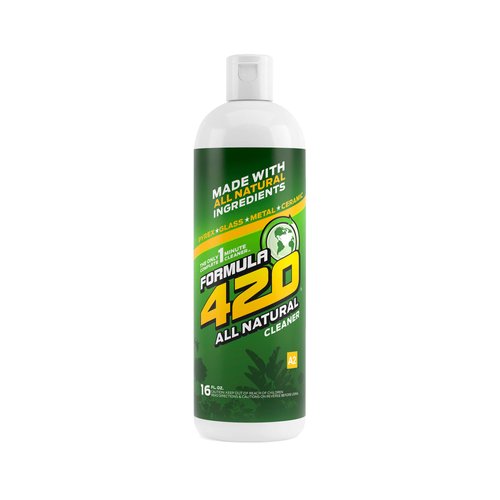 ALL NATURAL Formula 420 Pipe Cleaner - Cleans - Glass, Pyrex, Metal, Ceramic 16 Ounce