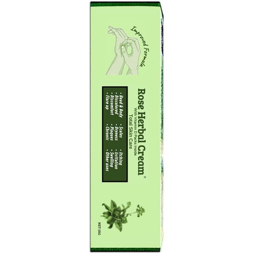 StarMade Rose Herbal Cream with Vitamin D Packs Ointment Skin Irritation Dryness Discomfort Itch
