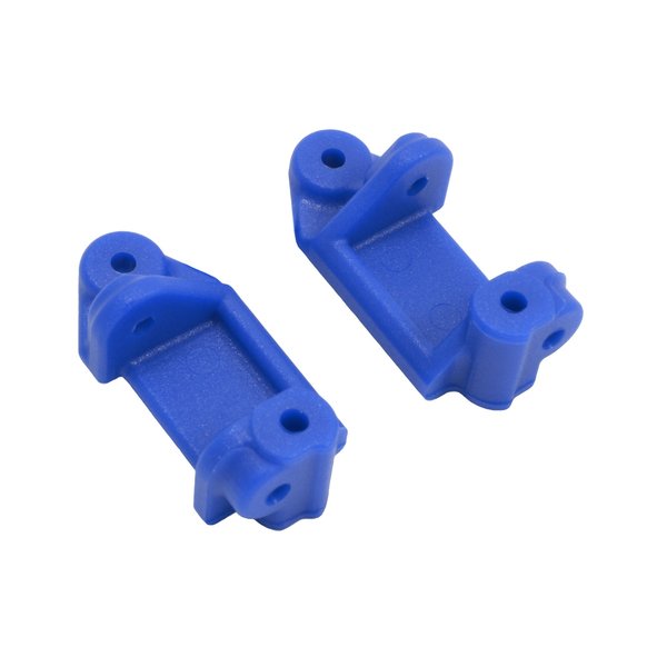 RPM 80715 Front Caster Blocks for Slash 2WD, Nitro Slash, E-Rustler and E-Stampede 2WD, Blue