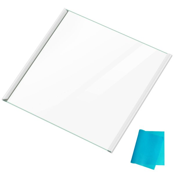 UPGRADED W11130202 Freezer Glass Shelf Compatible with Whirlpool Freezer Shelf Replacement,Refrigerator Glass Door Shelf Parts AP6262439 W10773886 PS12347521 WRS571CIHZ04 WRS571CIHZ01 Glass Shelves