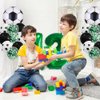 Soccer Birthday Party Decorations Kids Boys Girls Soccer Ball Themed 7 Year Children's Birthday Decoration Number 7 Balloon Garland, Soccer foil Balloon, Green Balloon Soccer Themed Celebration
