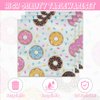 40 Pcs Donut Party Supplies, Donut Plates and Napkins, Donut Party Plates , Napkins for Sweet One Birthday Party Baby Shower Donut Party Decorations