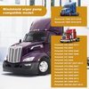 Earthtec New Truck Windshield Wiper Washer Fluid Pump for Peterbilt 104307 HLK7046 385 386 387 388 389 579 385 386 387 388 389 579 Kenworth T680 T880 Windshield Washer Pump (1 PACK)