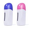 Portable Wax Warmer for Hair Removal, Electric Roll On Wax Heater Home Depilatory Waxing Kit for Women and Men, by IeBilif (Pink)