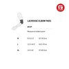 G-Form Unhinged Lacrosse Elbow Pad - Elbow Support Compression Sleeve - Black, Adult Medium