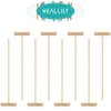 HEALLILY 8pcs Mini Zen Garden Rake Tabletop Rock Garden Sandbox Tools Kits Japanese Desktop Meditation Sand Box Accessories