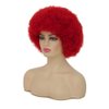 Dai Cloud Red Afro Wig for Black Women 70s Costume Wig Puff Short Curly Fluffy Soft Wigs Party Cosplay and Daily Hair wig
