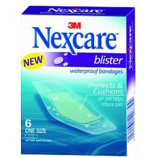 Nexcare Blister Waterproof Bandages, One Size 6 ea (Pack of 4)4