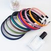 WJYX BOWS 10mm Thin Headbands For Girls, 26 Pcs Plastic Headband with Teeth Head Bands Hairbands DIY Hair Accessories for Girls Teens and Women