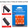 WORKLION Paper Trimmer Replacement Blades with Automatic Security Safeguard Design - A4 Paper Cutter Blade Refill (4 Pack)