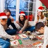 SpriteGru Christmas Bingo Game, 25PCS Bingo Board Game, 2-25 Players Bingo Game Set for Teenager or Adults Xmas Party, Fun Interesting Activity Winter Party Supplies