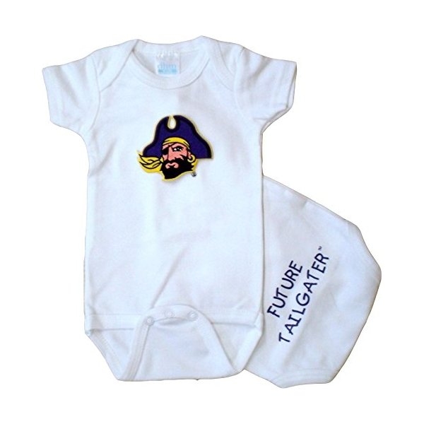 Future Tailgater East Carolina ECU Pirates FT Baby Onesie (Newborn)