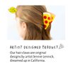 Jenny Lemons Pizza Hair Claw Hair Clip Cellulose Acetate