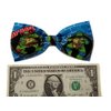 Super Heroes Hair Bows-Sci Fi Characters, Horror (Group 2) (Alligator Clip, Blue Turtles)