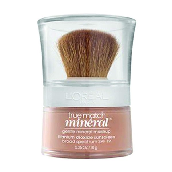 L'Oreal Paris True Match Mineral Loose Powder Foundation, Nude Beige, 0.35oz