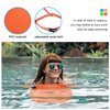 JOTO 2 Pack Swim Buoy Float, Swimming Bubble Safety Float with Adjustable Waist Belt for Open Water Swimming, Safe Swim Training, Triathletes, Kayaking, Snorkeling -Neonyellow & Orange