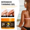 Intensive Tanning Gel, Intensive Tanning Luxe Gel, Carrot Tanning Gel, Brown Tanning Gel, Natural Tanning Accelerator Cream Gel for Sunbeds & Outdoor Sun（150ml）