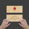 Elegant Aged Parchment #10 Business Envelopes – Great for Invitations, Greetings, Holiday, Office, Invoices, Letters, Mailings | 4 1/8 x 9 1/2 Inches | 50 Per Pack