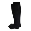 Truform Compression Socks, 8-15 mmHg, Men's Dress Socks, Knee High Over Calf Length, Black, Medium