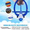 LJZJ 3 Pack Airplane Launcher Toys, 2 Flight Modes LED Foam Glider Catapult Plane, Outdoor Flying Toy for Kids, Birthday Gifts for Boy Girl 6+ Year Old, B-Day Party Supplies