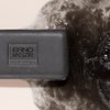 Erno Laszlo Sea Mud Deep Cleansing Bar, Black | Charcoal Cleansing Face Bar Purifies, Unclogs Pores, Absorbs Excess Oil | 3.4 Oz