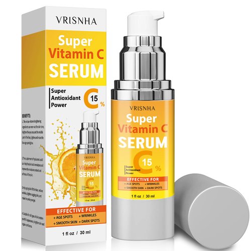 Super Vitamin C Serum for Women Over 70: Advanced Anti-Aging Formula - Vitamin C, Niacinamide, Collagen, Hyaluronic Acid - Face Lift Serum for Wrinkles, Dark Spots