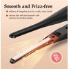 Small Flat Iron, 3/10" Pencil Flat Iron for Short Hair, Pixie Cut and Bangs, Negative Ions Small Hair Straightener for Edges with 10th Adjustable Temper. Auto Shut Off