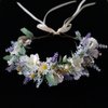Vivivalue Wedding Flower Crown Women Flower Headband Hair Wreath Floral Headpiece Halo Party Prom Photos