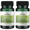 Swanson Full Spectrum Saffron (Whole Ground Stigmas)-Herbal Supplement Promoting Natural Mood Support & Stress Management - Organic Spanish Saffron Supplement-(60 Veggie Capsules, 15mg Each) (2 Pack)